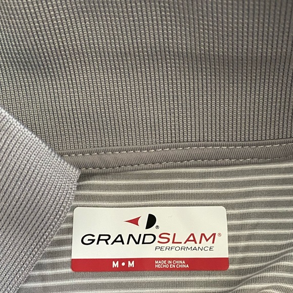 Grand Slam Means golf Polo, mens size Medium - Picture 2 of 3